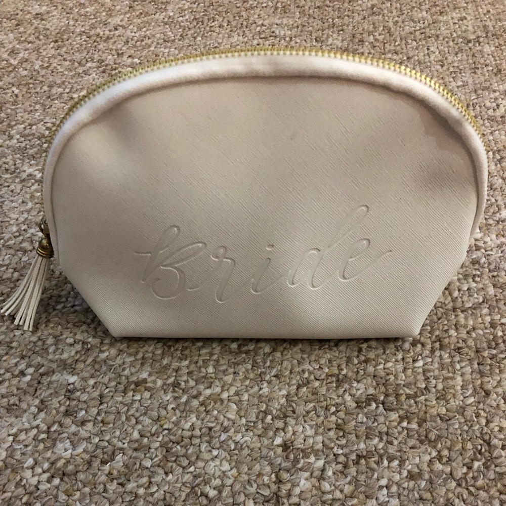 Bride makeup bag